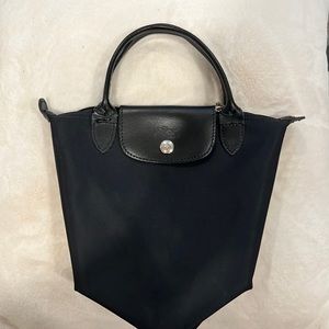 Longchamp Mini Pouch Bag Black, small women’s